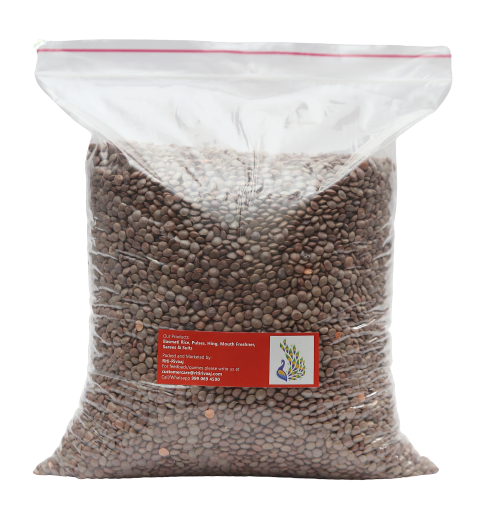 Unpolished Kali Masoor Dal  - 5 KG