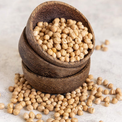 Unpolished Kabuli Chana-White Chickpeas - 5 KG